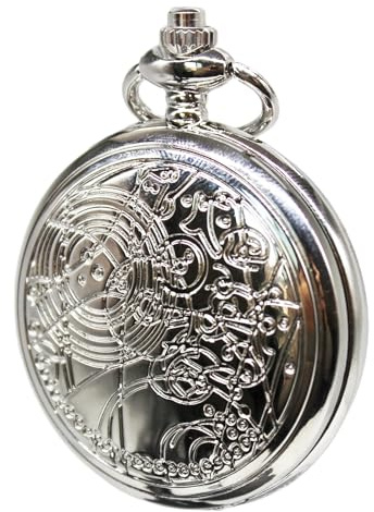 SIMAOTE Vintage Pocket Watch, Quartz Pocket Watch with Chain Gift Box for Men Women, Classic Pocket Watches for Valentine's Day Anniversary and Birthday Gift