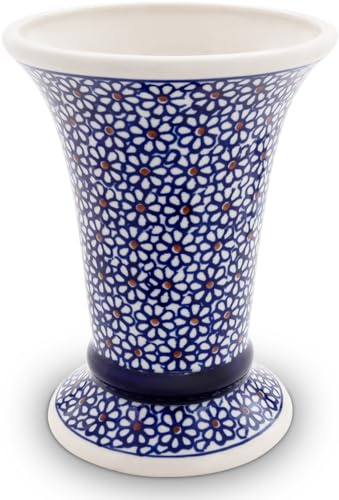 Bunzlauer Keramik Blumenvase Johanna Höhe 15,6cm Ø11,7cm Dekor 120