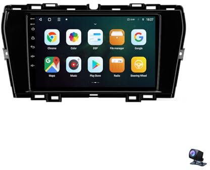 Android 9 Inch QLED Touchscreen Car Radio Stereo for SsangYong Tivoli 2019-2021 with Wireless Carplay Android Auto GPS Navigation with Bluetooth WiFi 4G USB Mirror Link FM RDS Auto Parts(A5 8+256GB)