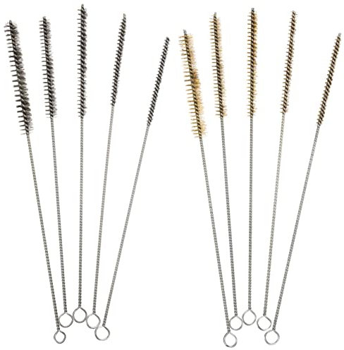 JECOMPRIS 10pcs Pipe Brush Wire Brush Stainless Steel Wire Pipe Dust Remover Supplies for Cleaning