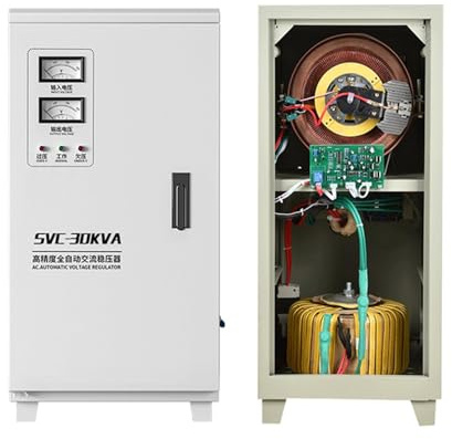 Stabilizzatore di tensione CA monofase resistente, ingresso 150-260V a uscita 220V con protezione contro interruzioni di circuito per uso domestico e ufficio