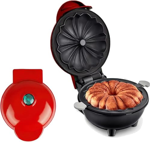 Mini Pancake Maker - Antihaft-Kochfläche für Frühstück, Mittagessen & Snacks - Perfekt für den Haushalt und schnelle Leckereien