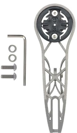 VRTYVEYBB Soporte de reloj ligero para bicicleta, soporte 3D para computadora de carretera, Holer integrado para bicicleta de 2.5 pulgadas, tipo ancho