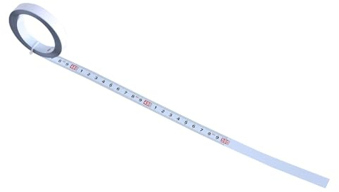 Adhesive Measuring Tape Steel Workbench Ruler Adhesive Back Tape Measure Metric Scale Rustproof Ruler Adhesive Measuring Tape for Workbench