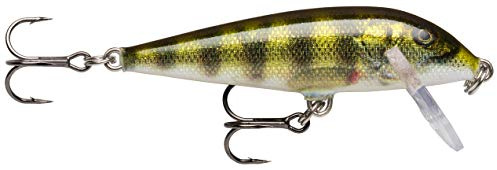 Rapala - CountDown un leurre pour cibler les poissons suspendus comme les truites, saumons, perches, sandres, black bass et brochets en eau douce -7cm,10g coloris Live Perch