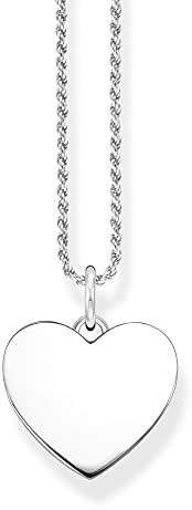 THOMAS SABO Kette Herz aus 925er Sterlingsilber, Länge: 50cm, KE2132-001-21-L50