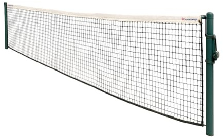 BENIMELI - Red de Tenis con Medidas Reglamentarias Según RFET- Cumple la Norma Europea - Color Negro (12.80x1.07 M, Tenis - Grosor 3,5 MM)