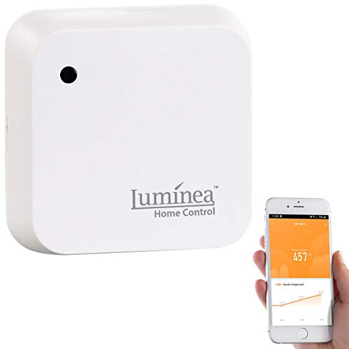 Luminea Home Control Sonnensensor: Wetterfester WLAN-Licht- & Dämmerungs-Sensor Versandrückläufer (Luxsensor, Dämmerungssensor WLAN)
