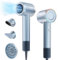 YASHE HD-896 Asciugacapelli Ionico, Motore Brushless ad Alta Velocità da 110.000 g/min, Asciugatura Veloce a Bassa Rumorosità 22m/s, 1600W Phon Capelli Professionale, 1 Diffusore e 2 Concentratori