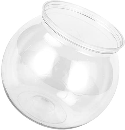 BUGUUYO Mini Aquarium Rond en Plastique pour Décoration De Salon