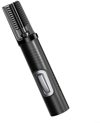Electric Fish Scaler, USB Rechargeable Cordless Fish Scale Remover with 304 Stainless Steel, Powerful Motor Fish Skin Cleaner Brush for Home Kitchen and Camping Use, Black