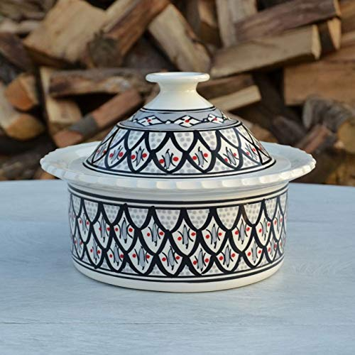 Yodeco Cazuela Querouana Bakir gris - D 20 cm
