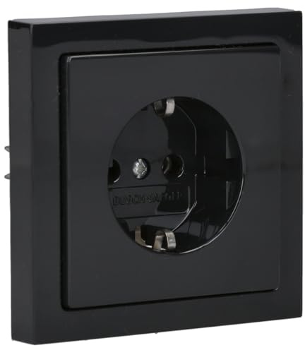 Busch-Jaeger Future Linear Set: SCHUKO Steckdose 20 EUC-81 + 1-fach Rahmen 1721-181K Anthrazit