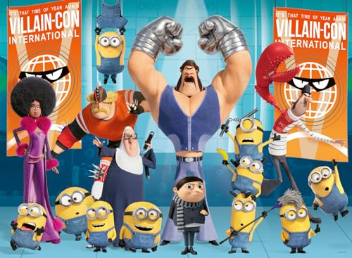 Ravensburger Kinderpuzzle - 12915 Gru und die Minions - Minions-Puzzle für Kinder ab 6 Jahren, mit 100 Teilen im XXL-Format