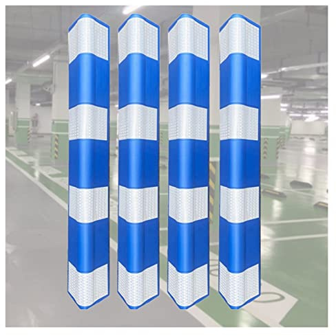 XPLKQXE Protector De Pared De Garaje Autoadhesivo， Espuma Pared Columna Guard， Aparcamiento Garajes Almacenes Proteja Esquina De Coche (Color : Azul, Tamaño : 20pcs)