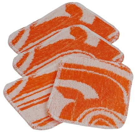 TURBO PRODUKTE TurboScrub 4er Set - Wiederverwendbarer Schwamm - 96% recycelte Baumwolle - Langlebig, Effizient & Vielseitig - Spülschwamm waschbar