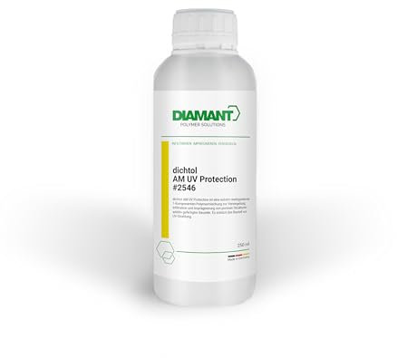 DIAMANT dichtol AM UV Protection 250 ml – Versiegelung für 3D-Druck Bauteile | UV-beständig & wasserdicht | Für PLA, ASA, ABS & SLS | Imprägnierung gegen Verfärbung & Ausbleichen