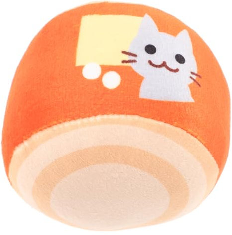 FONDOTIN Mit Glöckchen Weiches Katzenspielzeug Interaktives Katzenspielzeug Für Hauskatzen