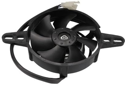 Electric Motorcycle Cooling Fan Oil Cooler Radiator Engine for 150cc 200cc 250cc ATV Quad Go Kart Buggy Motocross(80 degrees Celsius)
