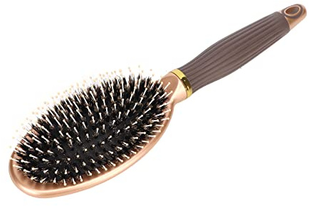 Fauitay Brosse à Cheveux à Palette, Peigne à Dents Larges pour Massage du Cuir Chevelu avec Poils Coussinés pour Démêler les Cheveux, Frisottis Lisses, Usage en Voyage et à la Maison