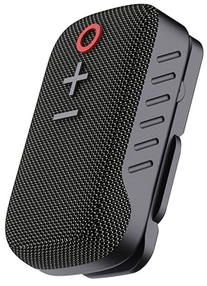 T'nB - Kit Main Libre, Conduite en Toute Sécurité | Bluetooth 5.3 avec Pince Magnétique, Enceinte Ultra Compacte, IPX5, Autonomie 4 Heures, Musique et Appels
