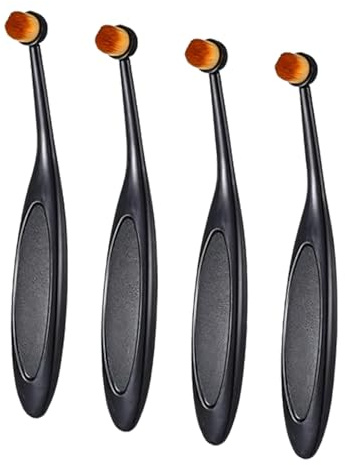 hogtnd 4 piezas pequeñas para eliminar manchas de lágrimas para perros, herramienta de limpieza suave con fibras suaves para eliminar suciedad de ojos y cepillos removedores de lágrimas