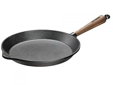 SKEPPSHULT * Bundle Poêle à frire avec manche en noyer 28 cm + Prymo