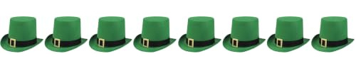 Boland- Cappello Cilindro Irish Man St. Patrick per Adulti, Verde, Taglia Unica, 44914