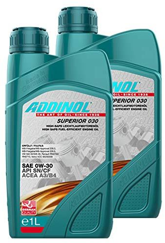 Addinol 2X Motoröl Motorenöl Motor Motoren Motor Oil Engine Oil Benzin Diesel 0W-30 Superior 030 1L 72097807