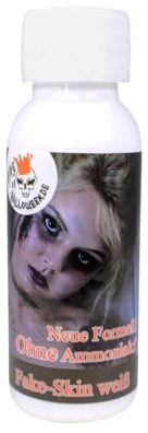 flüssiges Latexmilch geruchslos transparent 28,3 ml Kunsthaut,Halloween Make up,Zombie,Wunden+Narben von King of Halloween