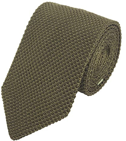 WANYING Herren 7cm/ 2,75 Schmale Strickkrawatte Gestrickte Narrow Krawatte Knit Tie Retro Sporty Casual Büro Basic für Gentleman