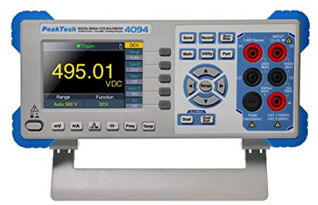 PeakTech P 4094 – Grafisches Tischmultimeter ~ 55.000 Counts ~ mit TFT & RS-232 Schnittstelle