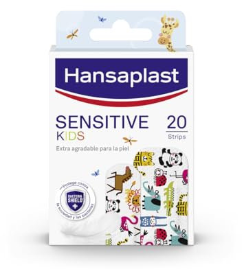 Hansaplast Sensitive - Cerotto Bambini Animals, 20 cerotti assortiti
