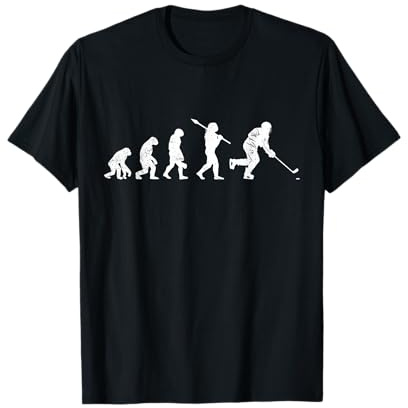 Eishockey Spieler Evolution T-Shirt