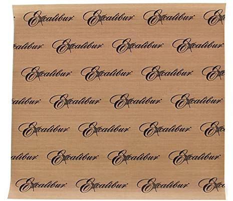 Excalibur ParaFlexx Reusable Non-Stick Drying Sheets for Food Dehydrators 11-Inch, Set of 4, Brown
