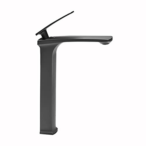 BiaoTeng Robinet Lavabo Gris Robinet Laiton Vasque Salle De Bain Mitigeur Monotrou Lavabo Mitigeur Vasque à Poser Robinet Lavabo Vasque à Poser,Gris B