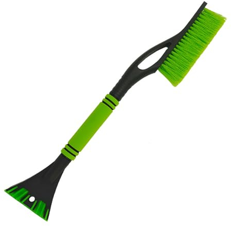 1 rascador de hielo para coche, pala de nieve para coche, cepillo de nieve multifuncional para coche, rascador de nieve extraíble, 2 en 1, cepillo de nieve para coche, rascador de hielo para