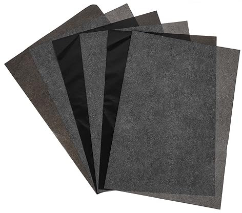 VILLFUL 100 Blatt Transferkopierblätter Kompaktes Transfer-transparentpapier Transparentpapier Täglichen Gebrauch