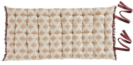 Atmosphera - Cojín de Suelo Ikat Lino Jacquard 60x120cm