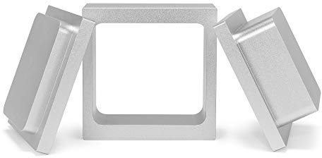 Pre-Press Aluminium Mold & Pressing Mold (Silver 2.5x2.5)
