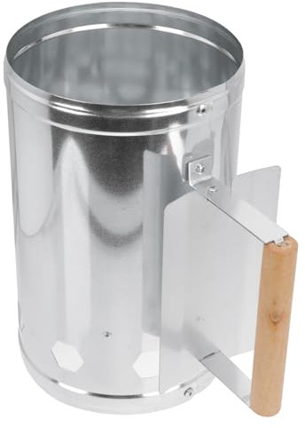 Mipcase 1pezzi Utensili Barbecue Secchio Accendifuoco per Barbecue all Aperto Stufa per Accensione Uniforme e Rapida Senza Liquidi Infiammabili