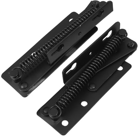 WEKONUMEX Scharniere für klappbare Tischbeine, Klappbett, hochklappbare Tür, Federscharnier, Schrank, selbstschließende Stahlscharniere, Couchtisch, Lift-Top-Hardware