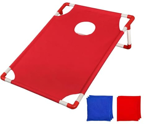 Niesel Jeu Cornhole pour | Ensemble Léger pour Cornhole - Jouet Actif Portable Amusant pour Jardin Parties Intérieur Extérieur Camping Anniversaire