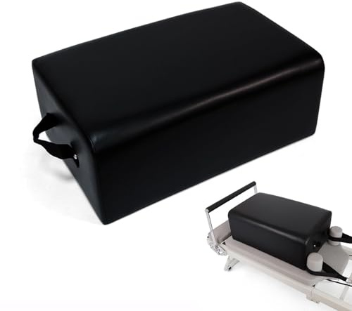 Zertylre Pilates Reformer Box, Pilates Sitzbox mit Griffen, Pilates Zubehörbox, Pilates Trainingsgerät, geeignet für Fitness, Dehnungs- und Gleichgewichtstraining