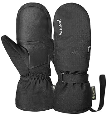 Reusch Gore-TEX Ski-Fäustlinge für Damen | warm | Touchscreen-kompatibel | wasserdicht & atmungsaktiv, Softshell, Winterhandschuhe für Ski & Outdoor, Größe 6-8,5, Alba GORE-TEX Mitten
