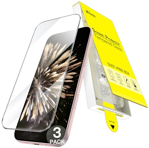 JETech Pellicola Protettiva per iPhone 15, 3 Pezzi