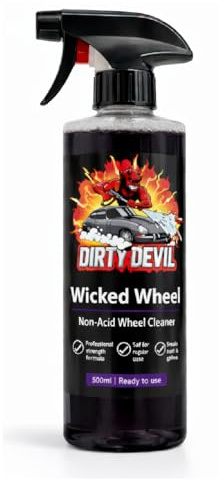 DIRTY DEVIL Build Your Own Car Care Bundle For Just £18.99 – Choose Any 4 x 500ML Car Cleaning Products – Mix & Match Vehicle Detailing Kit, Wicked Wheels - Non acid Wheel Cleaner