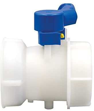 Stabilo-Sanitaer IBC Container Hahn DN80 100 mm S100x8 PE Kunststoff Klappenhahn Klappenhähne Zubehör Tank Behälter