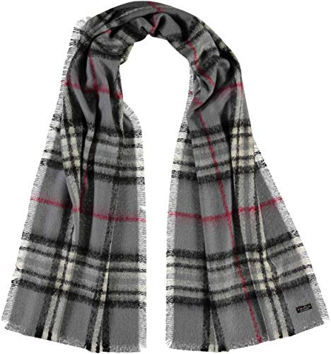 FRAAS Cashmink Schal 63 x 200 cm - Weicher als Kaschmir - Made in Germany - Stola kariert für Damen - Perfekt für Herbst und Winter
