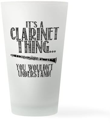 CafePress Clarinet Thing Pint Glass, 16 oz. Drinking Glass